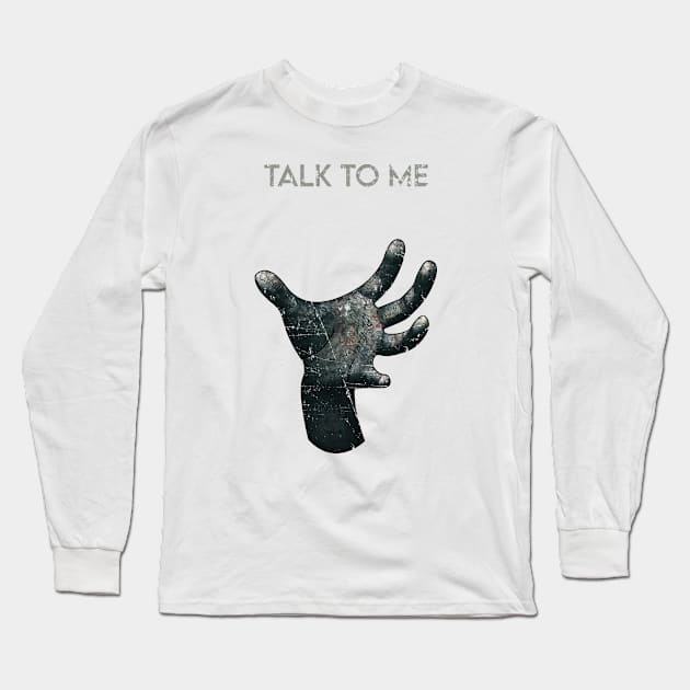 Talk to me horror movie Long Sleeve T-Shirt by necronder